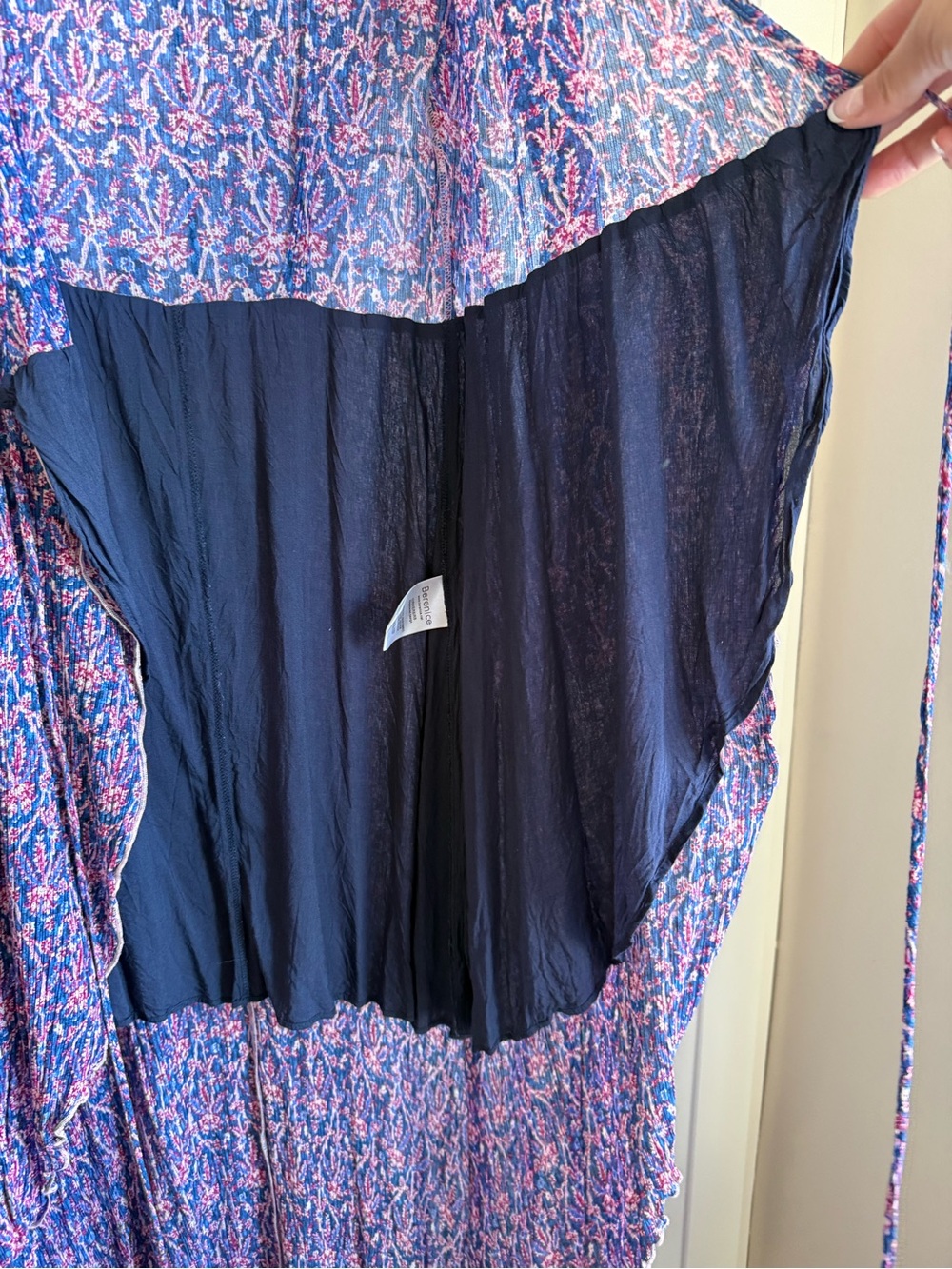 Berenice Paris Viscose Silk River High-Low Maxi Dress Size 34 US XS / S - Picture 6 of 12